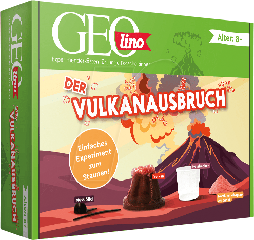 IS 9-631-67079-3 - Maker KIT GEOlino  - Der Vulkanausbruch von FRANZIS-VERLAG