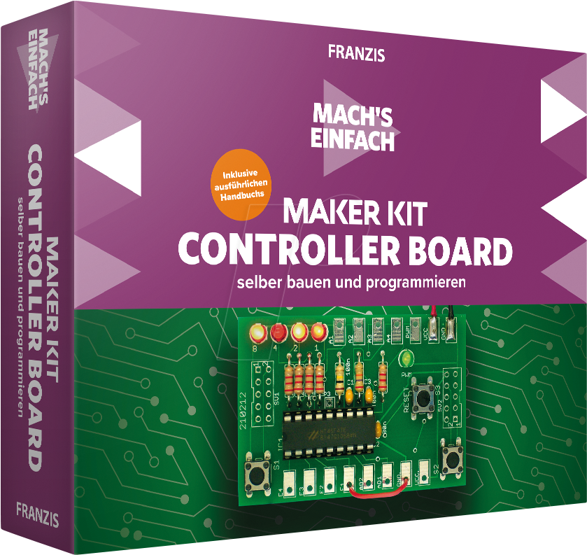 IS 9-631-67099-1 - Mach's einfach - Maker KIT Controller-Board von FRANZIS-VERLAG