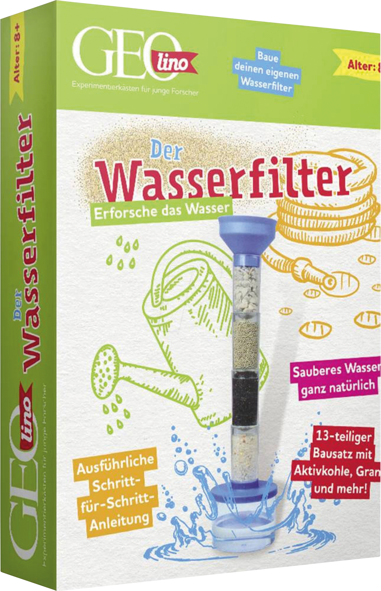 IS 9-631-67116-5 - Maker KIT GEOlino  - Wasserfilter von FRANZIS-VERLAG