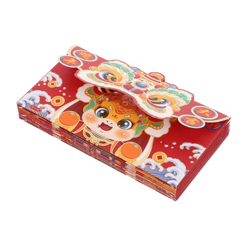FRCOLOR 12St Rotes Paket zum Erwachen des Löwen geschenkverpackung geldgeschenk chinesische rote umschlagneuheit Rotes Paket zum Frühlingsfest Geldumschlag chinesisches neujahr hongbao FRCOLOR 12St Rotes Paket zum Erwachen des Löwen geschenkverpackung geldgeschenk chinesische rote umschlagneuheit Rotes Paket zum Frühlingsfest Geldumschlag chinesisches neujahr hongbao von FRCOLOR