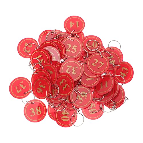 FRCOLOR 50 Stück Digitale Handkarte wichtige Tags Schlüssel Topper Vinyl Bezeichner Schließfachnummer-Tags bunt Number TagsNumbered Key Tags Stichworte Nummernschlüssel-ID-Tags Acryl rot FRCOLOR 50 Stück Digitale Handkarte wichtige Tags Schlüssel Topper Vinyl Bezeichner Schließfachnummer-Tags bunt Number TagsNumbered Key Tags Stichworte Nummernschlüssel-ID-Tags Acryl rot von FRCOLOR