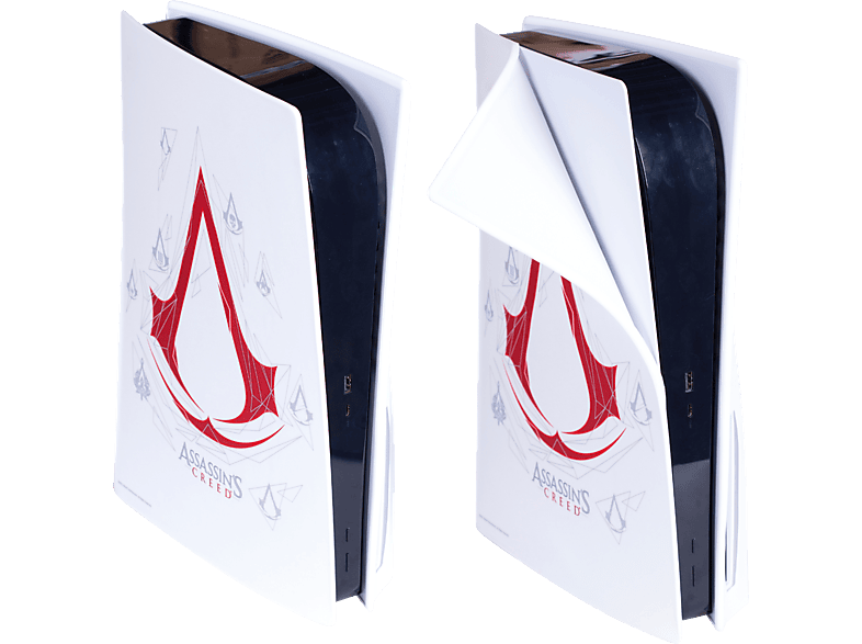 FREAKS & GEEKS Assassins Creed PS5 Konsole Soft Silicone Cover Konsolen-Cover für PS5, Weiß von FREAKS & GEEKS