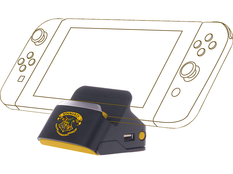 FREAKS & GEEKS Dock Stand für Switch Controller Hogwarts Legacy logo, Zubehör Nintendo Switch, Mehrfarbig von FREAKS & GEEKS