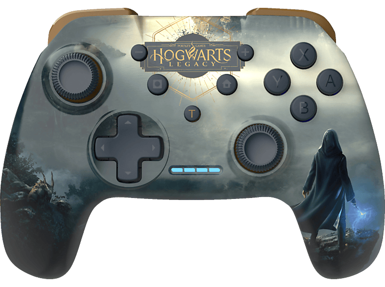 FREAKS & GEEKS Hogwarts Legacy Landscape Wireless Controller Mehrfarbig für Nintendo Switch von FREAKS & GEEKS