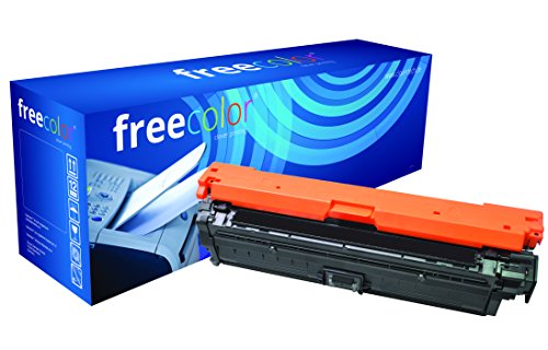 Freecolor CE270A für HP Color LaserJet CP5525, Premium Toner, wiederaufbereitet 13500 Seiten, bei 5% Deckung, schwarz von FREECOLOR