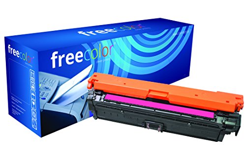 Freecolor CE273A für HP Color LaserJet CP5525, Premium Toner, wiederaufbereitet 15000 Seiten, bei 5% Deckung, magenta von FREECOLOR