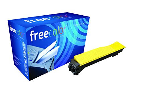 Freecolor TK-550Y für Kyocera FS-C5200, Premium Toner, wiederaufbereitet 6000 Seiten, bei 5% Deckung, gelb von FREECOLOR