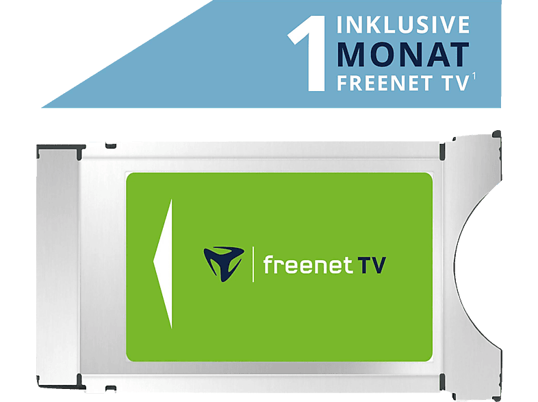 FREENET TV freenet CI+ Modul für DVB-T2 HD inklusive 1 Monat FREENET TV freenet CI+ Modul für DVB-T2 HD inklusive 1 Monat von FREENET TV
