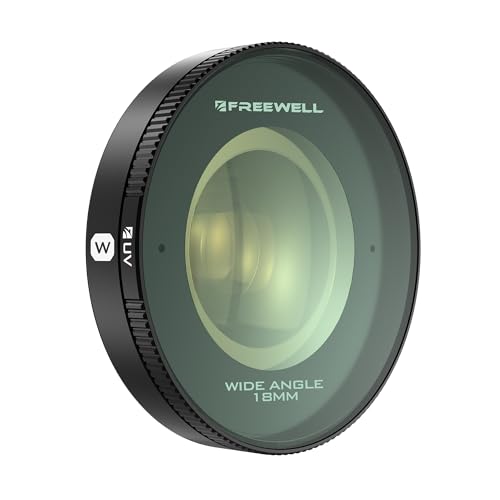 Freewell 18mm Weitwinkelobjektiv, kompatibel mit Freewell Sherpa & Galaxy Series Cases - unvergleichliche Optik und Vielseitigkeit von FREEWELL