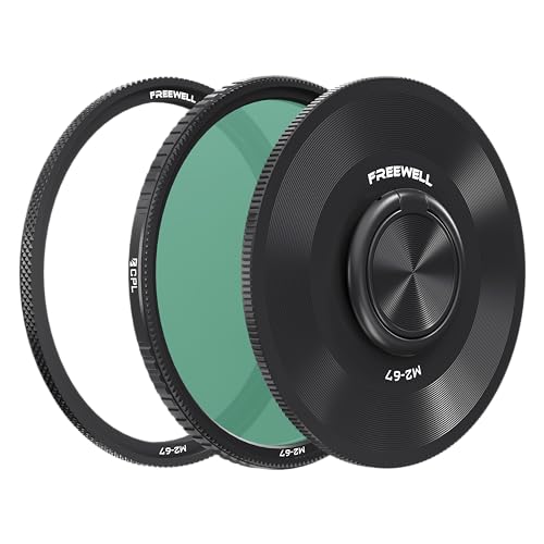 Freewell 67 mm Zirkular-Polarisator (CP) Kamerafilter, kompatibel mit der M2-Serie von FREEWELL