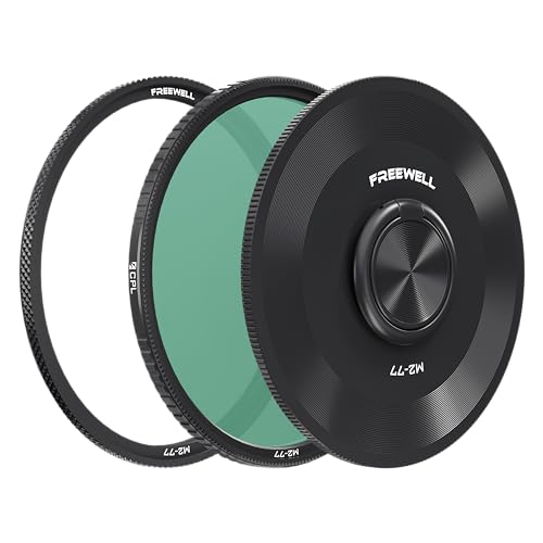 Freewell 77 mm Zirkular-Polarisator (CP) Kamerafilter, kompatibel mit der M2-Serie von FREEWELL