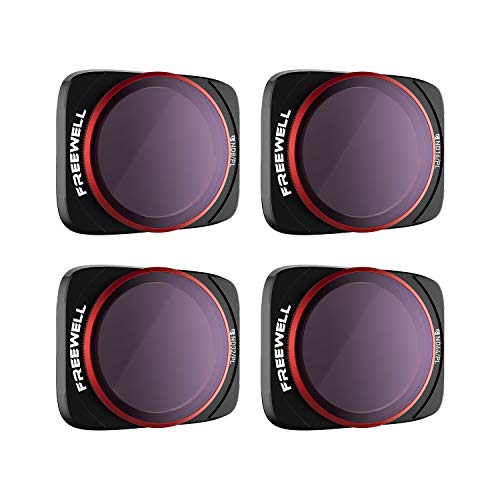 Freewell Bright Day - 4K Serie - 4Pack ND/PL Filter Kompatibel mit Air 2S Drone von FREEWELL