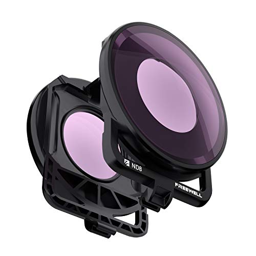 Freewell Neutral Density ND8 Kamera Objektiv Filter Kompatibel mit Insta360 One R (360 Edition) - (Nicht Kompatibel mit One RS) von FREEWELL