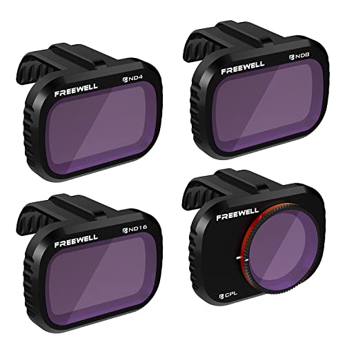 Freewell Standard Day - 4KSeries - 4Pack Filters Kompatibel mit Mavic Mini/Mini 2/Mini SE/Mini 2 SE von FREEWELL