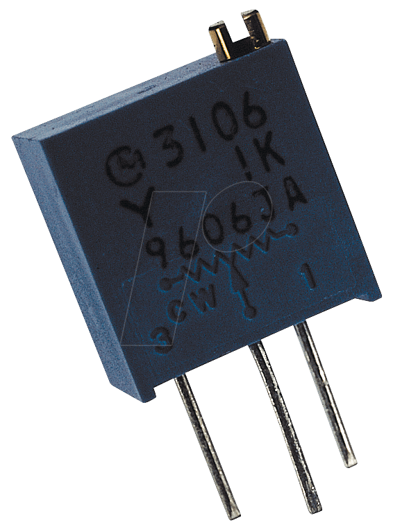 64Y-1,0K - Präzisionspotentiometer, 25 Gänge, stehend, 1,0 kOhm 64Y-1,0K - Präzisionspotentiometer, 25 Gänge, stehend, 1,0 kOhm von FREI