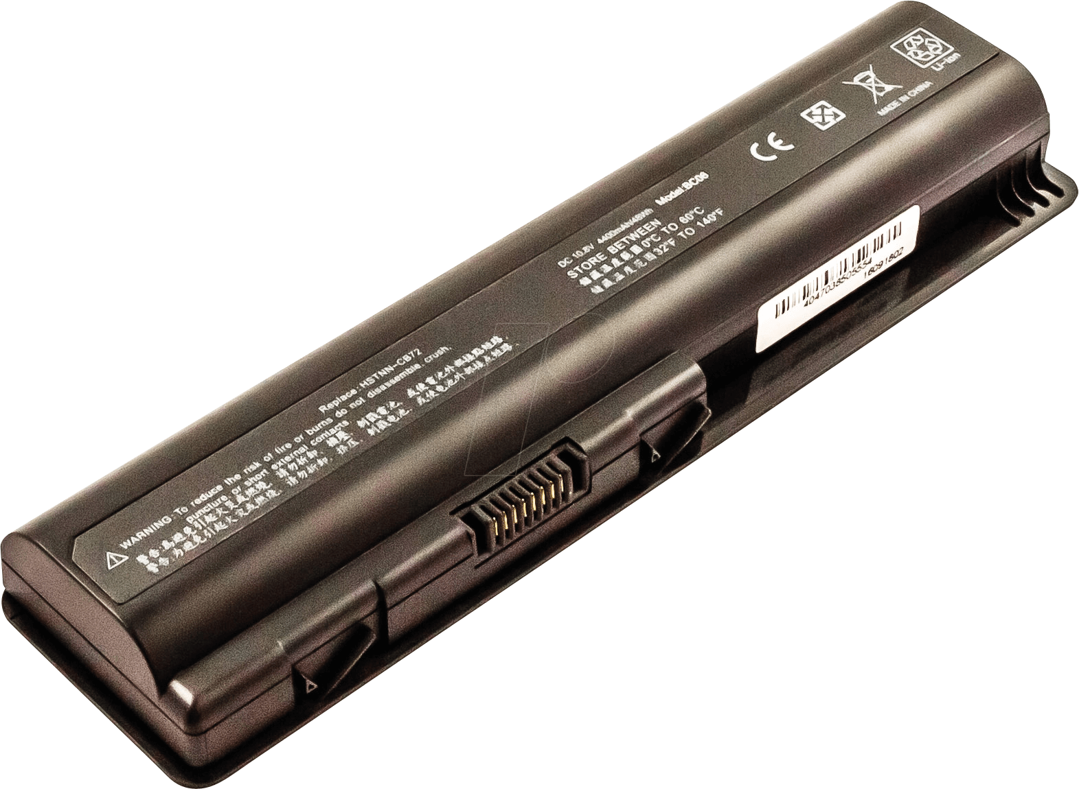 AKKU 50555 - Notebook-Akku für COMPAQ, Li-Ion, 4400 mAh von FREI