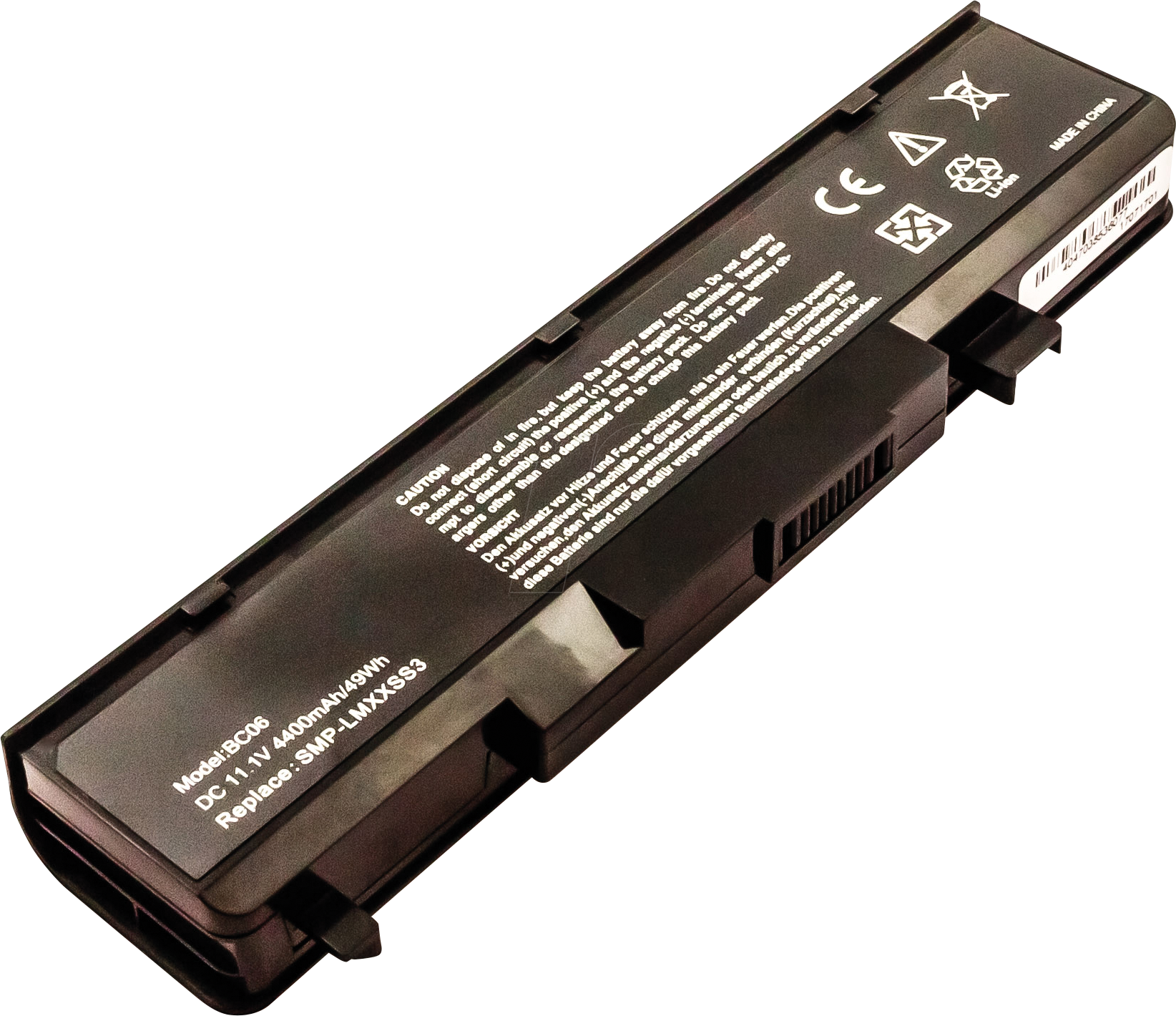 AKKU 53607 - Notebook-Akku für Everex, Li-Ion, 4400 mAh von FREI