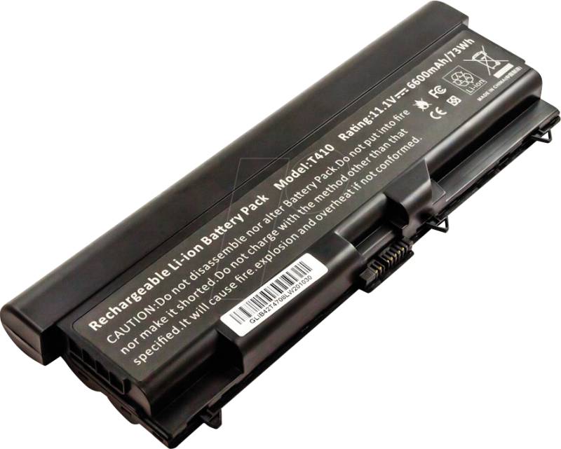AKKU 53610 - Notebook-Akku für Lenovo, Li-Ion, 6600 mAh von FREI