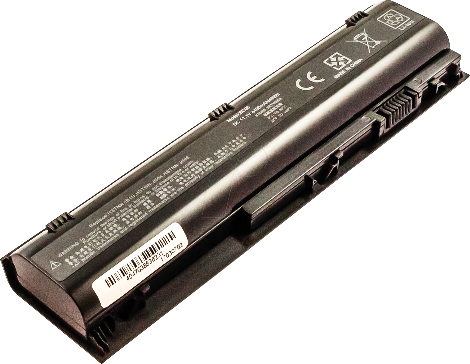 AKKU 53823 - Notebook-Akku für HP, Li-Ion, 4400 mAh von FREI