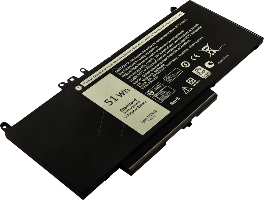 AKKU 53830 - Notebook-Akku für DELL, Li-Po, 6890 mAh von FREI