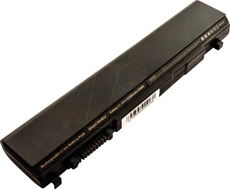AKKU 53836 - Notebook-Akku für TOSHIBA, Li-Ion, 5200 mAh von FREI