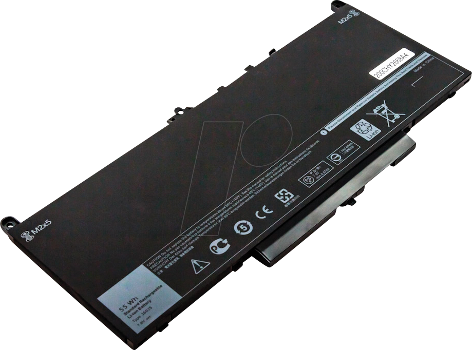 AKKU 53877 - Notebook-Akku für DELL, Li-Po, 7200 mAh von FREI