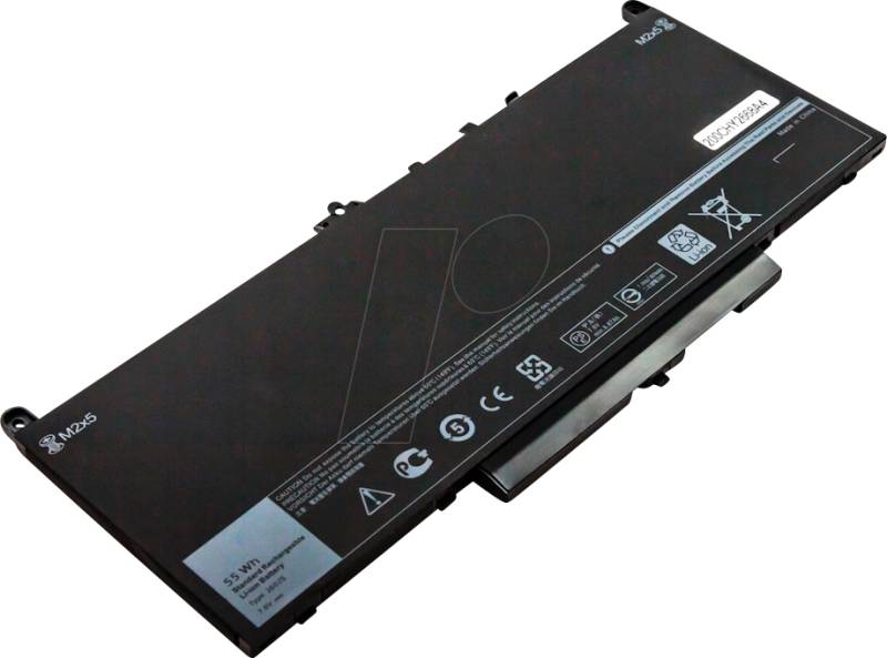 AKKU 53877 - Notebook-Akku für DELL, Li-Po, 7200 mAh von FREI