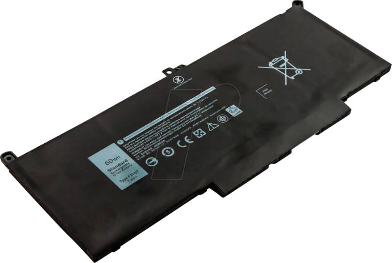 AKKU 53994 - Notebook-Akku für DELL, Li-Po, 7895 mAh von FREI