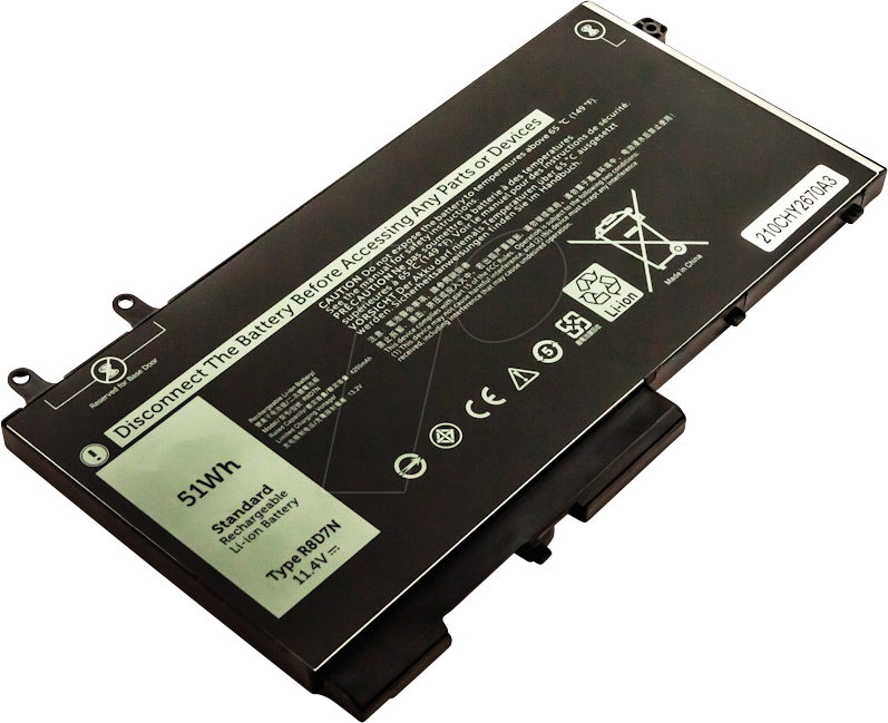 AKKU 54078 - Notebook-Akku für Dell, Li-Po, 4470 mAh von FREI