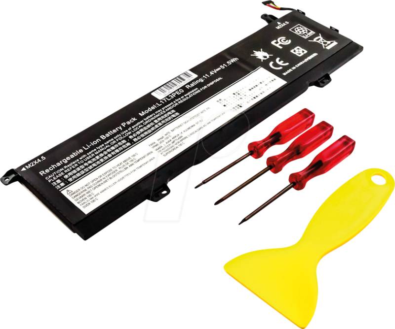 AKKU 54092 - Notebook-Akku für Lenovo, Li-Po, 4520 mAh von FREI