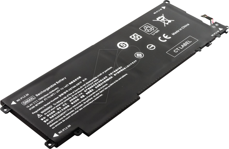 AKKU 54097 - Notebook-Akku für HP, Li-Po, 4540 mAh von FREI