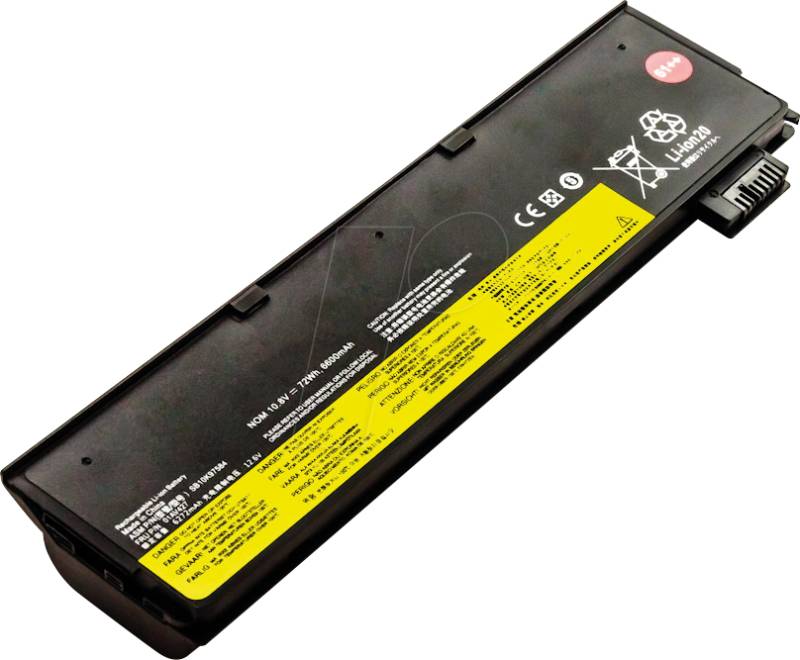 AKKU 54105 - Notebook-Akku für Lenovo, Li-Ion, 6600 mAh von FREI