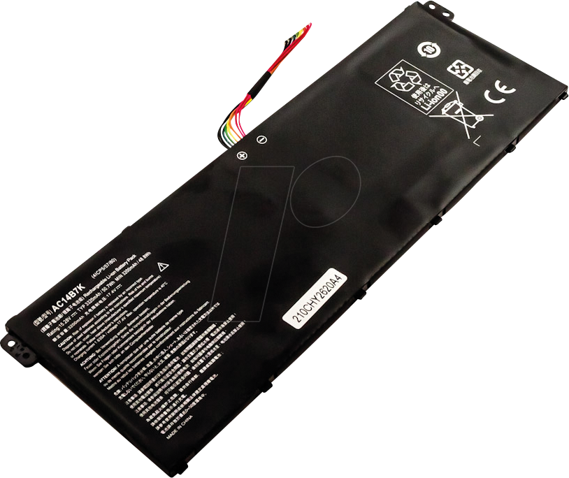 AKKU 54107 - Notebook-Akku für Acer, Li-Po, 3320 mAh von FREI