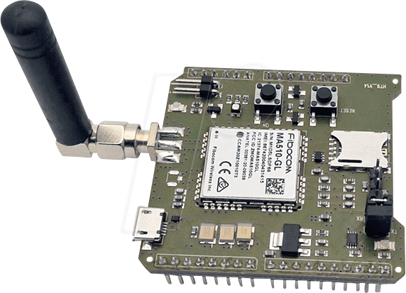 ARD SHD IOT/LTEM - Arduino Shield  - NB-IoT/LTE-M Shield (Arduino kompatibel) von FREI