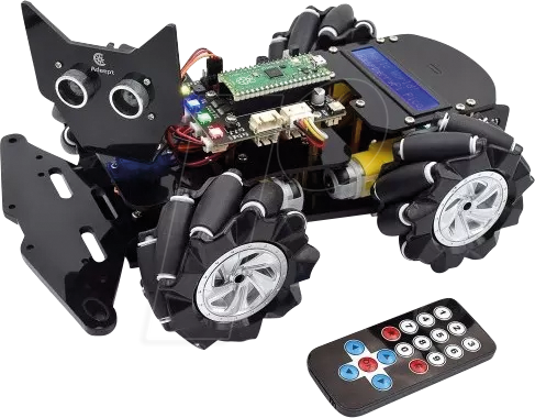 CAR ADR032 - DIY-Set Omnidirektionaler Auto-Roboter mit Pi Pico CAR ADR032 - DIY-Set Omnidirektionaler Auto-Roboter mit Pi Pico von FREI