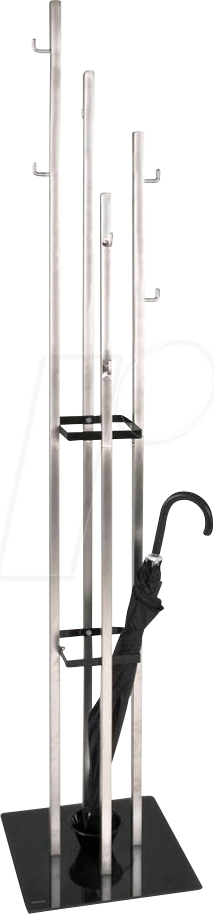 GST HAKU 89777 - Garderobenständer Metall 8 Haken schwarz GST HAKU 89777 - Garderobenständer Metall 8 Haken schwarz von FREI