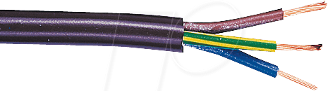 H03VV F375B 50M - Schlauchleitung H03VV-F, 3 x 0,75 mm, 50 m, braun H03VV F375B 50M - Schlauchleitung H03VV-F, 3 x 0,75 mm, 50 m, braun von FREI