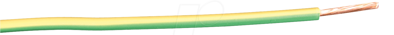 H07VK 2,5-50GG - Schaltlitze H07V-K, 2,5 mm², 50 m, grün / gelb H07VK 2,5-50GG - Schaltlitze H07V-K, 2,5 mm², 50 m, grün / gelb von FREI