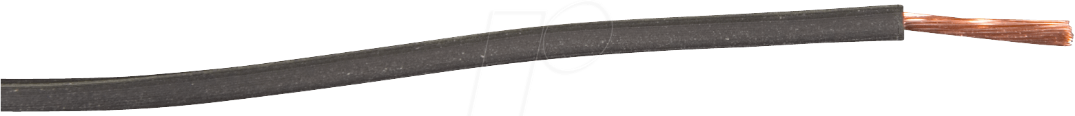 H07VK 2,5-50SW - Schaltlitze H07V-K, 2,5 mm², 50 m, schwarz von FREI