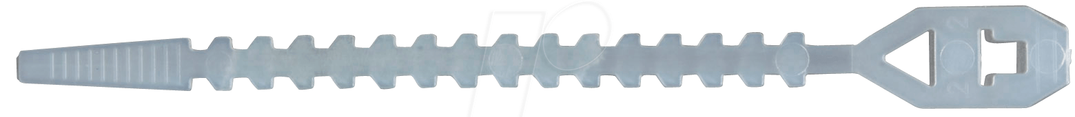 KAB-W 125H - Kabelbinder, wiederlösbar, 125 mm, weiß, 100er-Pack KAB-W 125H - Kabelbinder, wiederlösbar, 125 mm, weiß, 100er-Pack von FREI