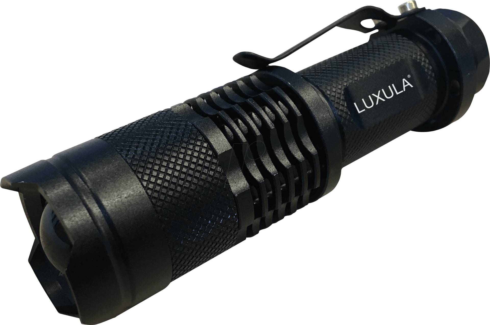 LUXULA LX0205 - LED-Taschenlampe, Mini, 300 lm, Zoom, 3 Modi, 1x AA (Mignon) von FREI