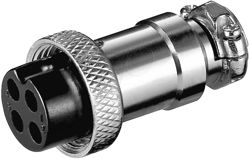 M 604 - Mikrofon-Kupplung f. Funkgeräte, 4-polig von FREI
