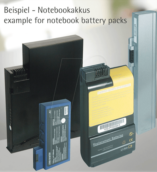 NA CP006 - Notebook-Akku für HP, Li-Ion, 4400 mAh von FREI