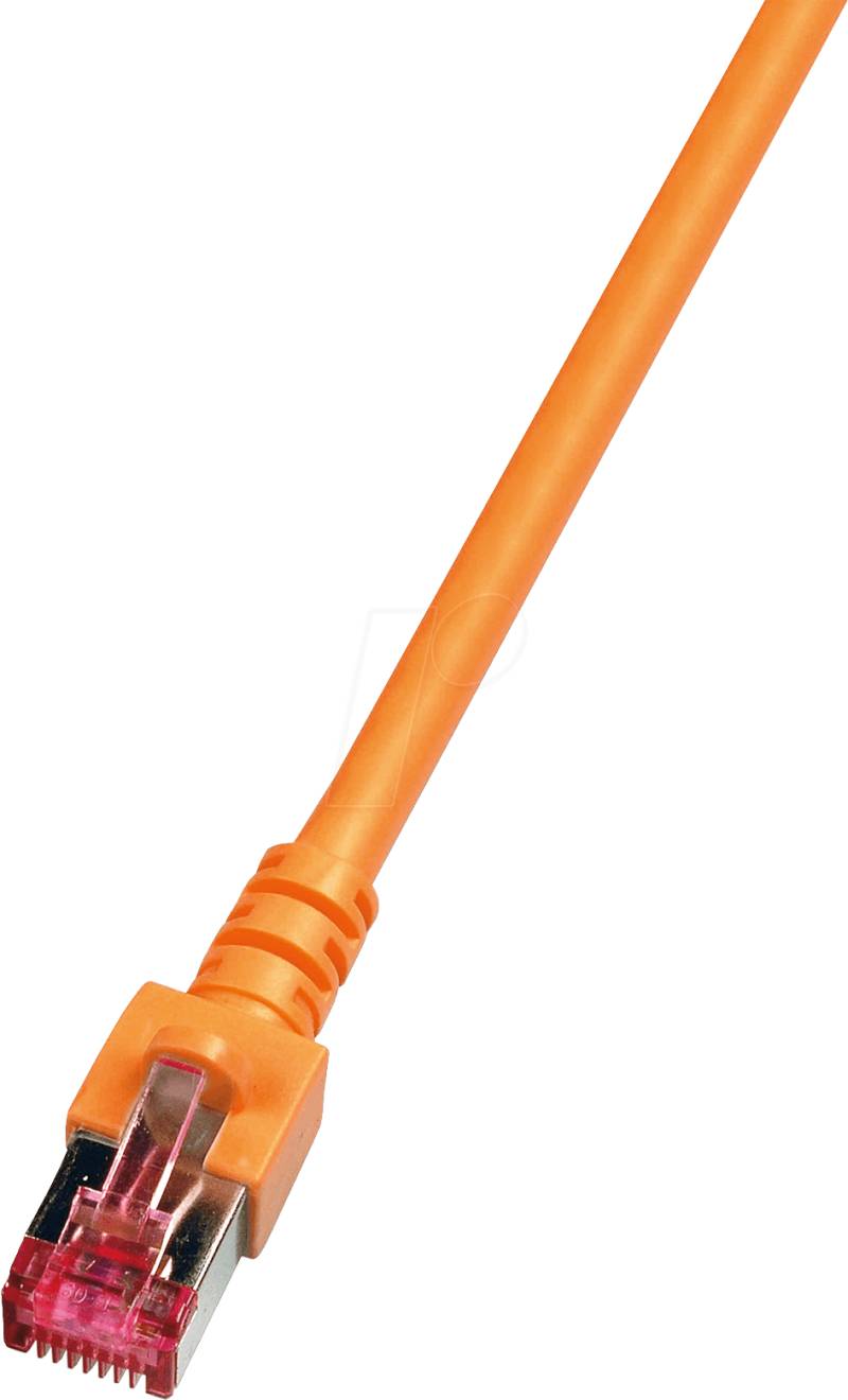 PATCH-C6 40 OR - 40 m Cat.6 PiMF-Patchkabel, orange von FREI