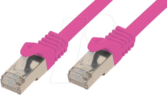 PATCH-C7 2 MA - 2,0 m Patchkabel - Cat.7-Rohkabel, magenta von FREI