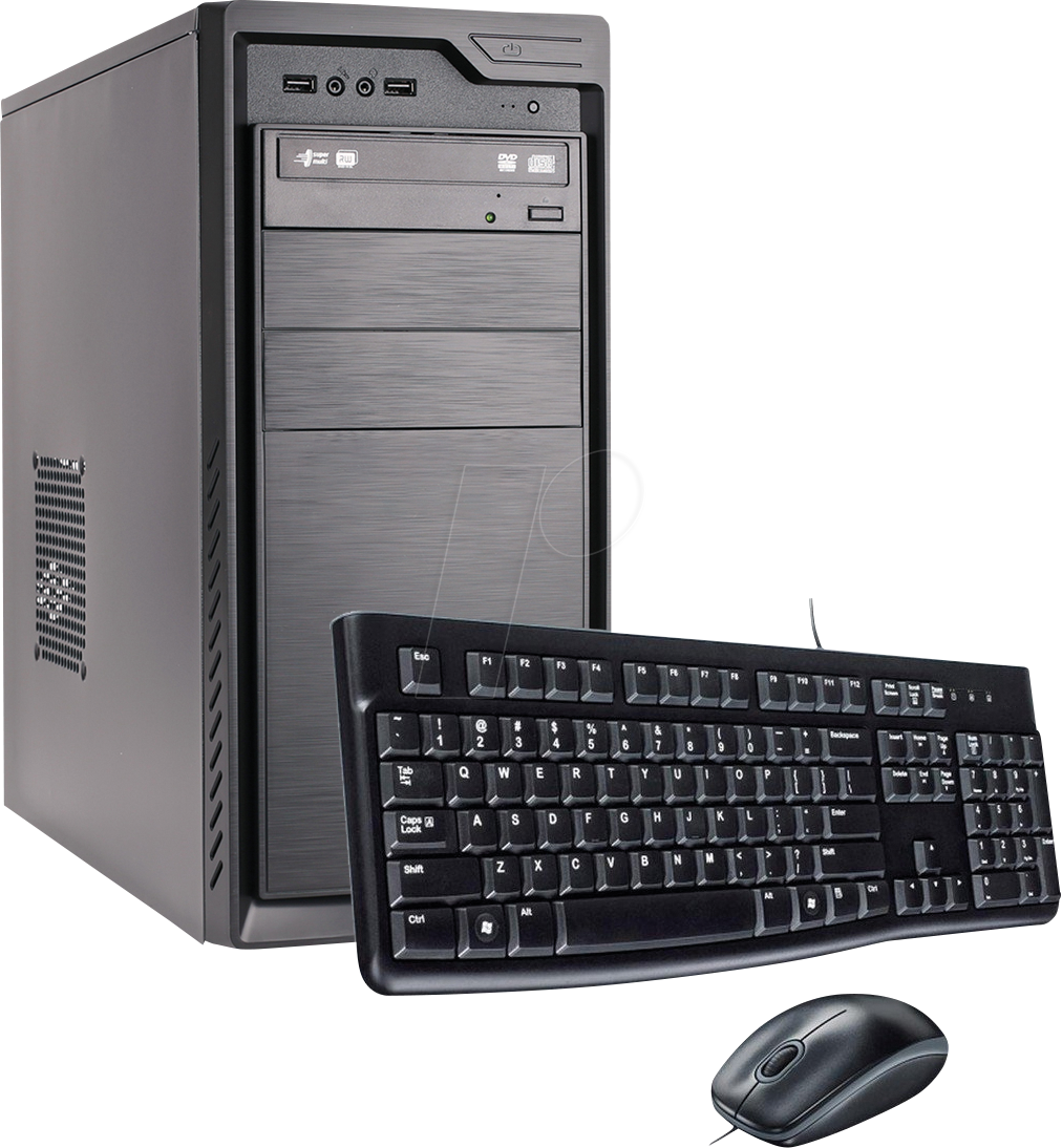 PCSYS 45126-3 - PC-Komplettsystem, Intel Celeron G5900, 8GB, HDD von FREI