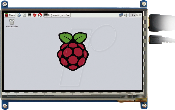 RASP LCD 7 C1024 - Raspberry Pi Shield - Display LCD-Touch, 7'', 1024x600 Pixel RASP LCD 7 C1024 - Raspberry Pi Shield - Display LCD-Touch, 7'', 1024x600 Pixel von FREI