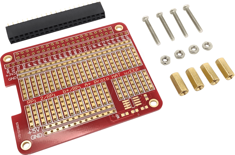 RASP SHD PROTO2 - Raspberry Pi Shield - Prototyping HAT von FREI