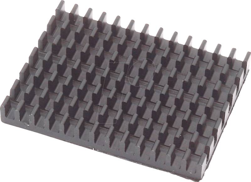 RPI COOL 40X30 - Raspberry Pi 5 - Kühlkörper 40 x 30 x 5 mm, schwarz von FREI