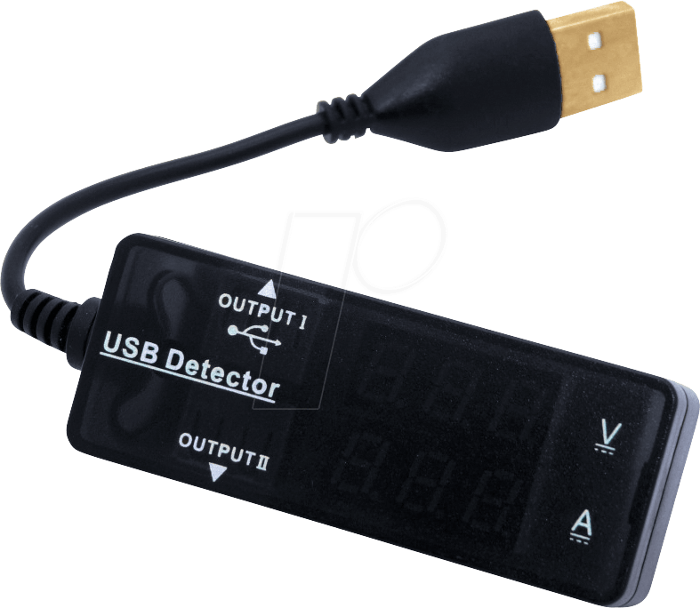 RPI USB METER2 - Raspberry Pi - Ampere-/Voltmeter, 2-fach, USB von FREI